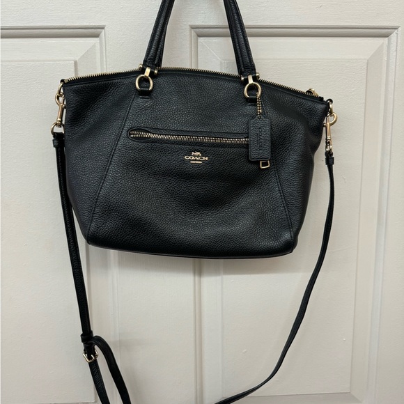 Coach Kacey Satchel Black